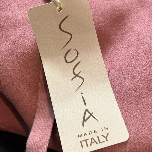 Sofia Made In Italy Women Pink Long Sleeve Blouse NEW WITH TAGS - Picture 4 of 7